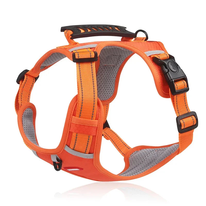 Soft Padded Pet Harness with Anti-Pull Handle