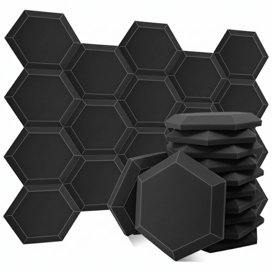 Hexagon Acoustic Foam Panels for Soundproofing