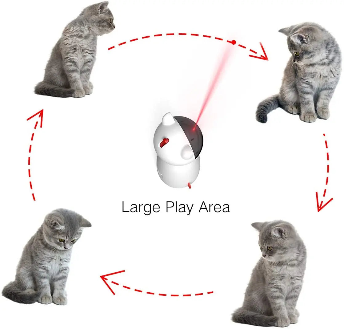 Automatic Cat Laser Toy with USB Charging