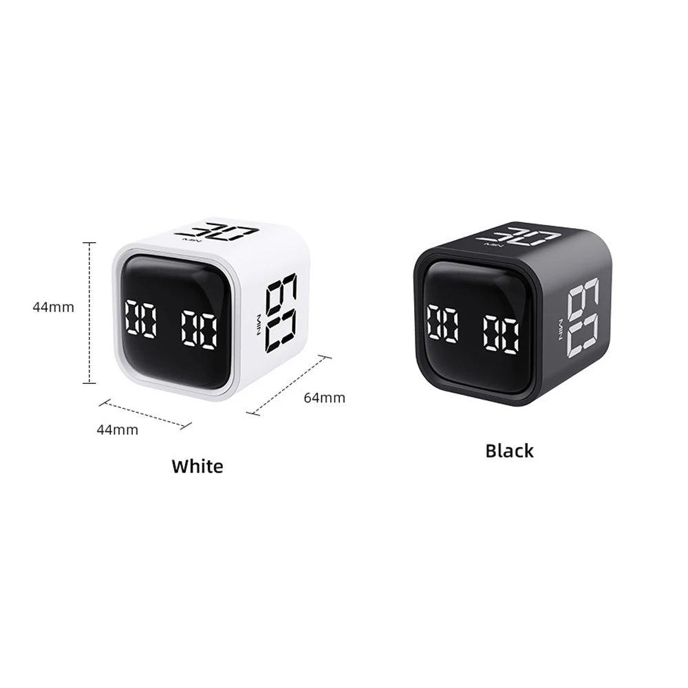 Gravity Cube Timer with LED Display and Preset Times