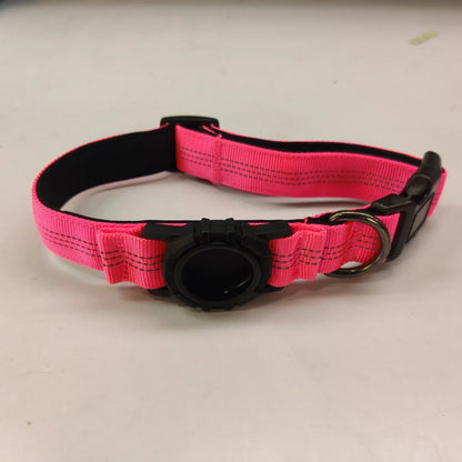 Reflective Waterproof Dog Collar with Tag Holder