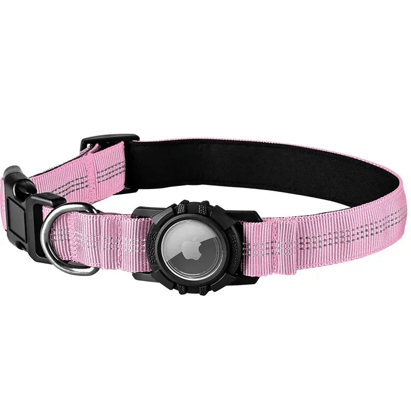 Reflective Waterproof Dog Collar with Tag Holder