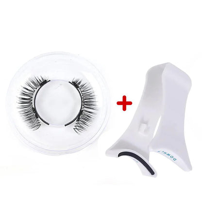 Lightweight 3D Magnetic False Lashes with Applicator