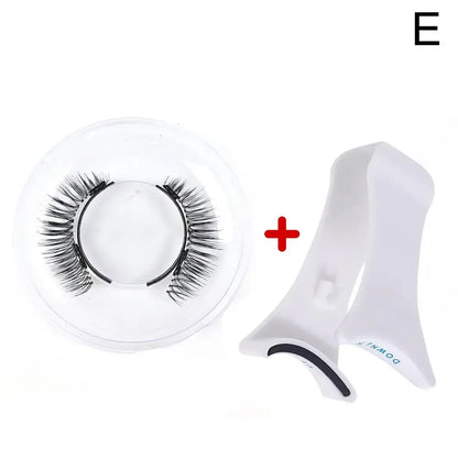 Lightweight 3D Magnetic False Lashes with Applicator