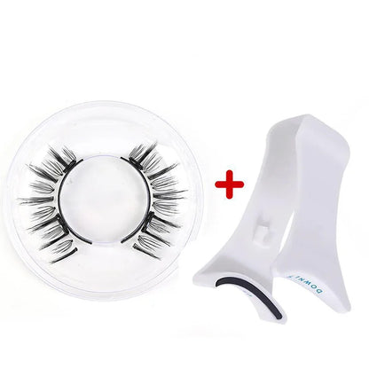 Lightweight 3D Magnetic False Lashes with Applicator