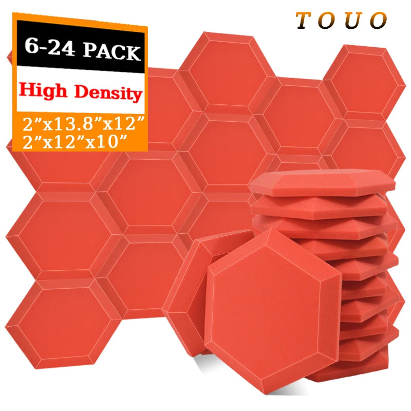 Hexagon Acoustic Foam Panels for Soundproofing