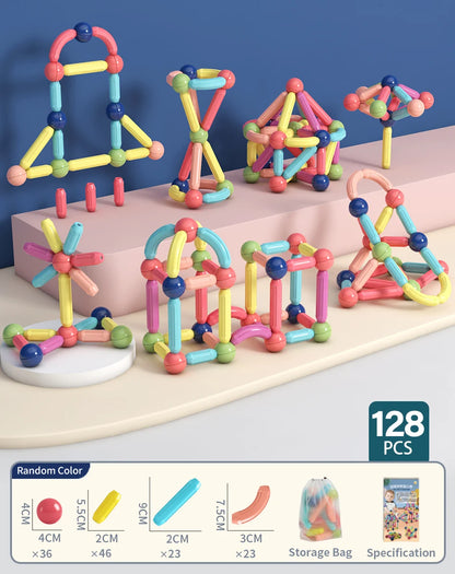 Creative Magnetic Building Toy Set for Early Learning