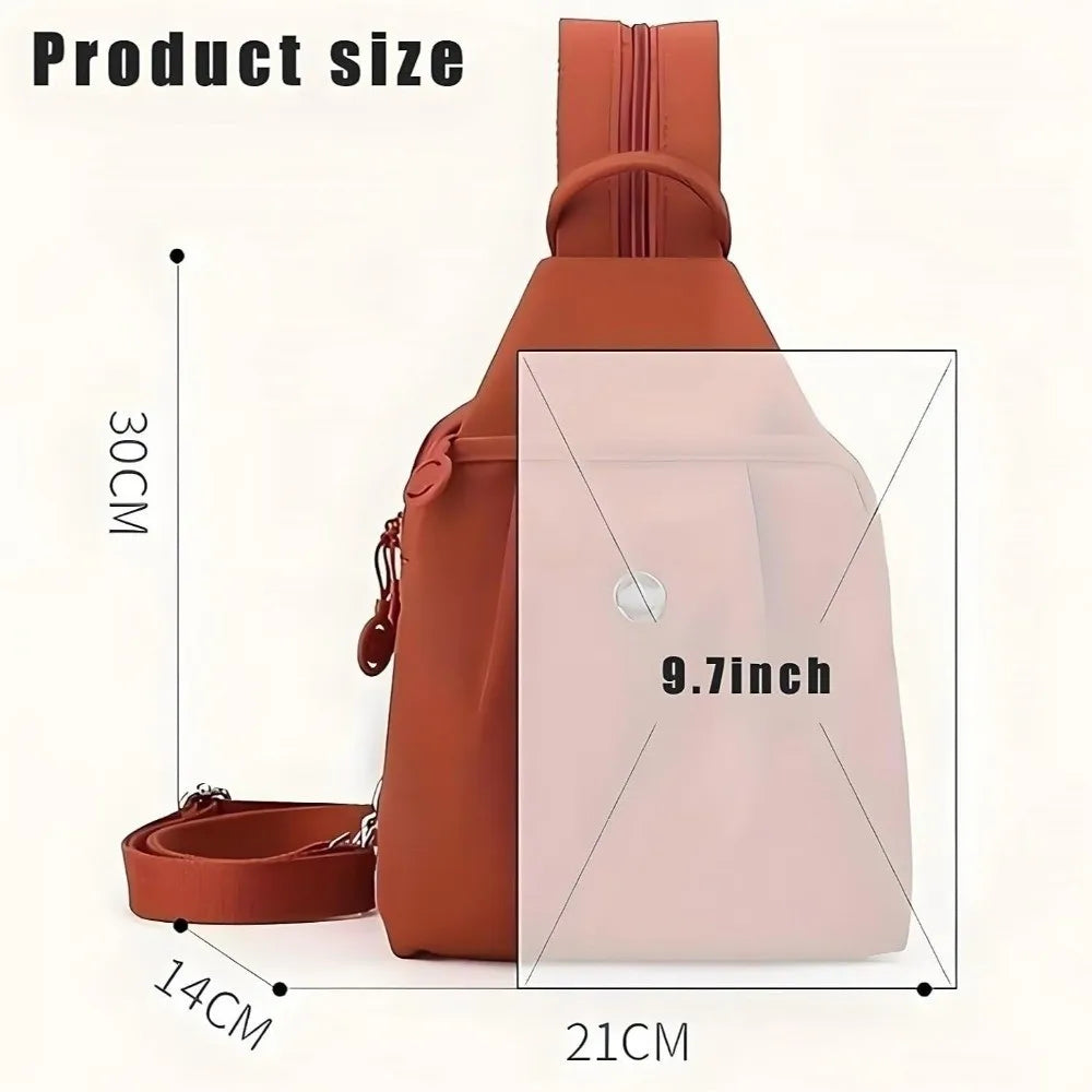 Multi-Purpose Oxford Fabric Backpack for Travel & Daily Use