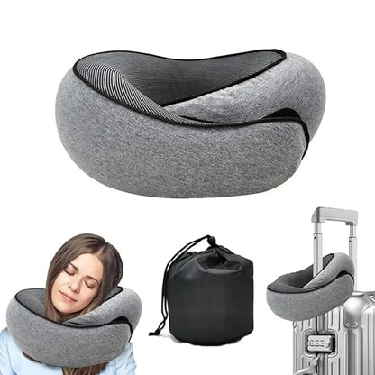 Portable Memory Foam U-Shape Travel Neck Pillow