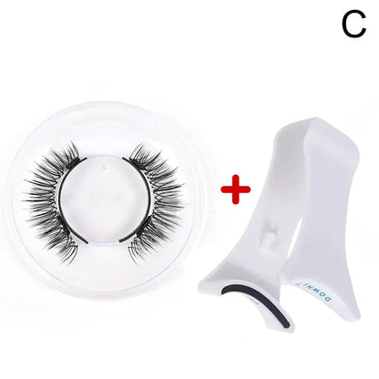 Lightweight 3D Magnetic False Lashes with Applicator
