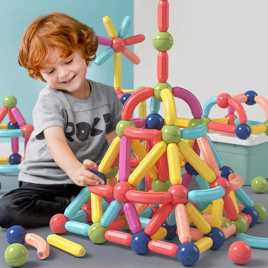 Creative Magnetic Building Toy Set for Early Learning