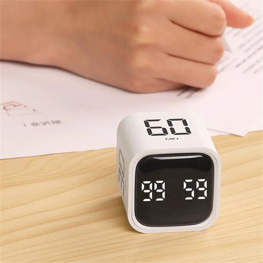 Gravity Cube Timer with LED Display and Preset Times