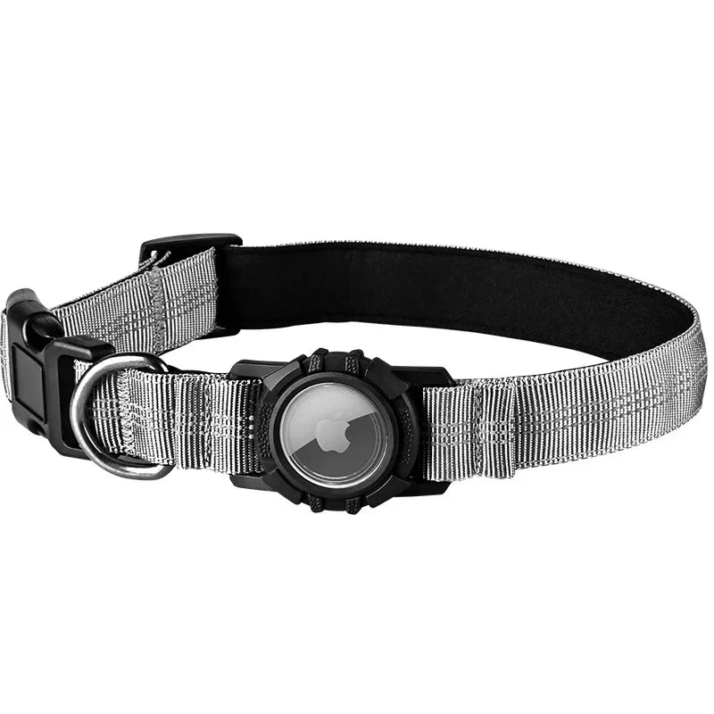 Reflective Waterproof Dog Collar with Tag Holder