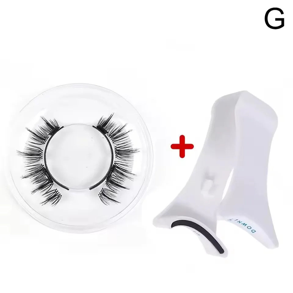 Lightweight 3D Magnetic False Lashes with Applicator