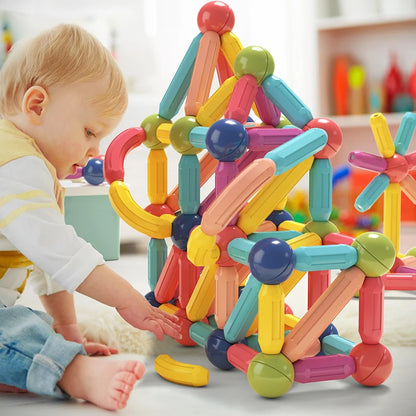 Creative Magnetic Building Toy Set for Early Learning