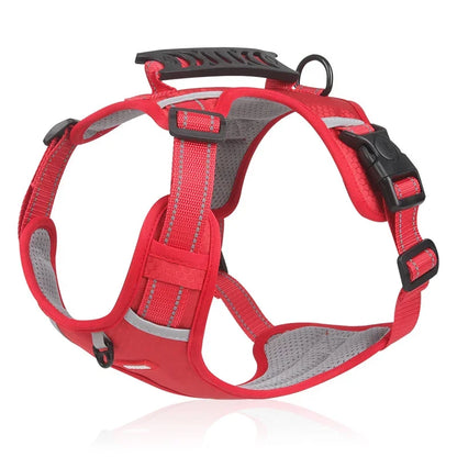 Soft Padded Pet Harness with Anti-Pull Handle