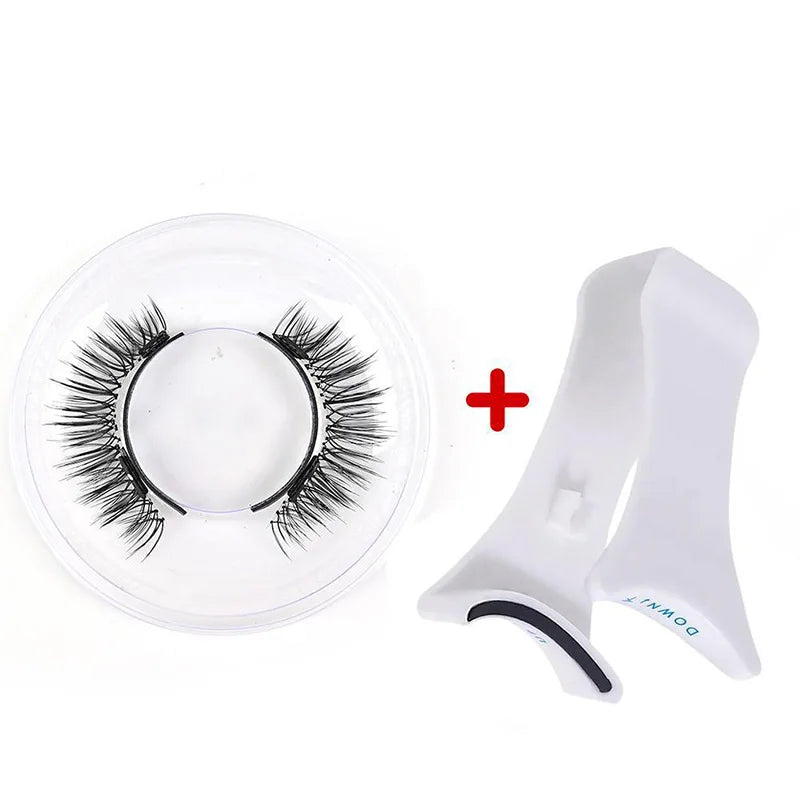 Lightweight 3D Magnetic False Lashes with Applicator