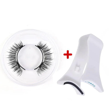 Lightweight 3D Magnetic False Lashes with Applicator