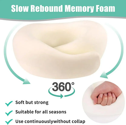 Portable Memory Foam U-Shape Travel Neck Pillow