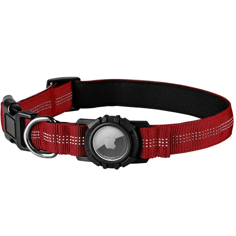 Reflective Waterproof Dog Collar with Tag Holder