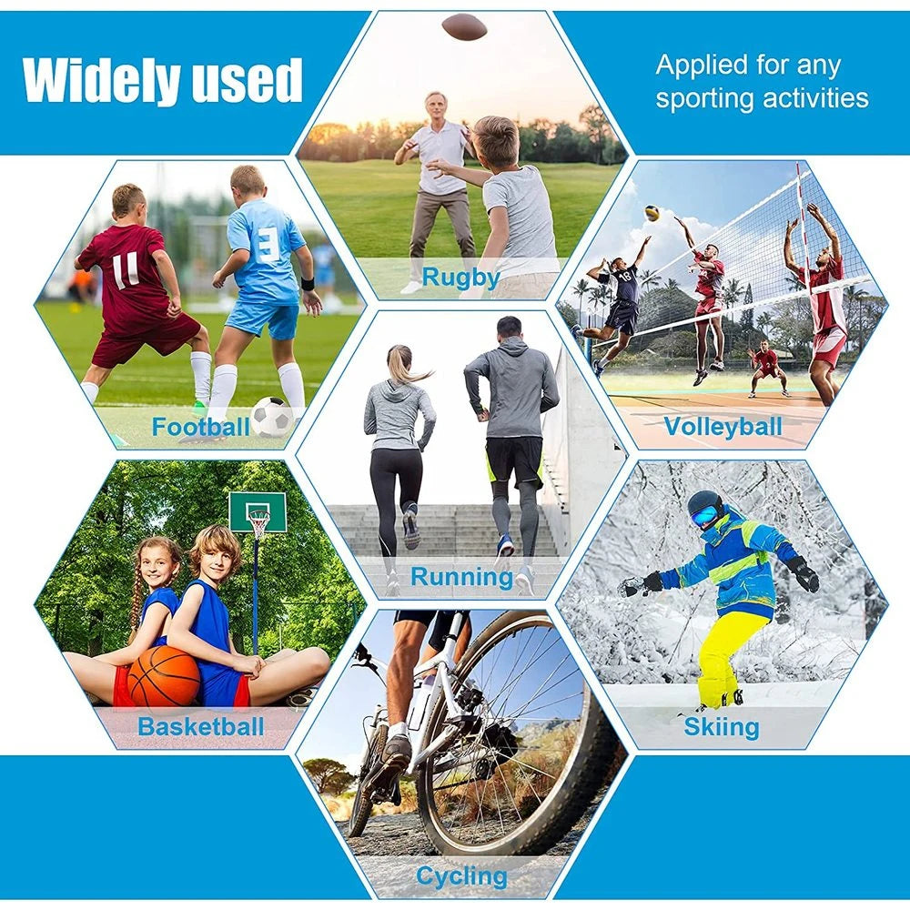 Elite Nylon Soccer Shin Guard Support Pair