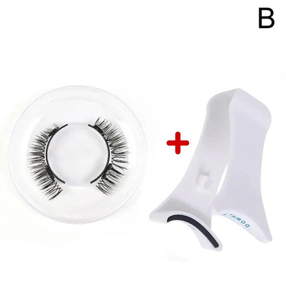 Lightweight 3D Magnetic False Lashes with Applicator