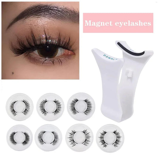 Lightweight 3D Magnetic False Lashes with Applicator